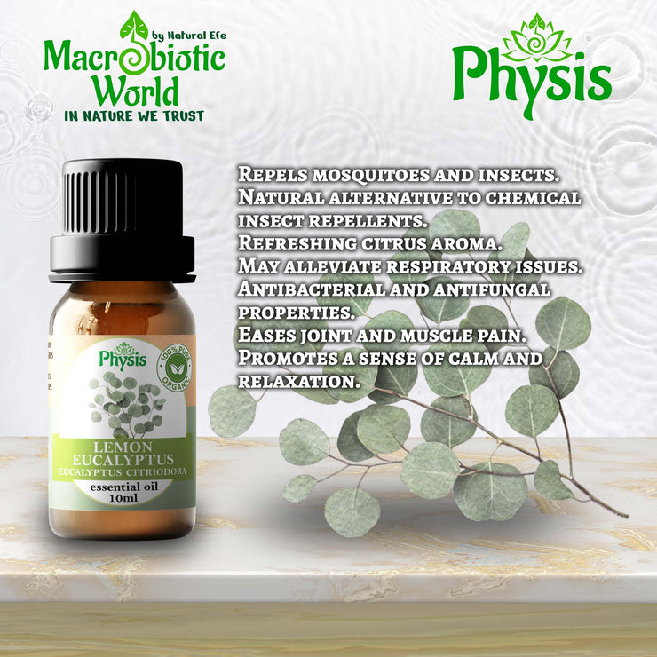 Organic Essential Oil | Lemon Eucalyptus Oil 10ml