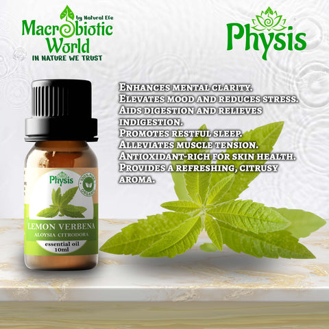 Organic Essential Oil | Lemon Verbena Oil 10 ml