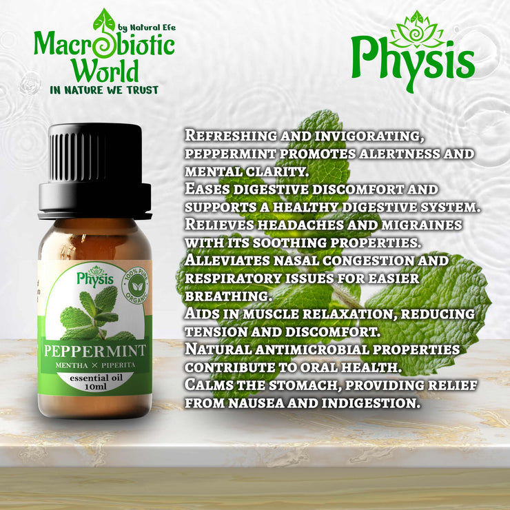 Organic Essential Oil | Peppermint Oil