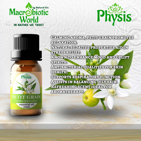 Organic Essential Oil | Petitgrain Oil 10ml