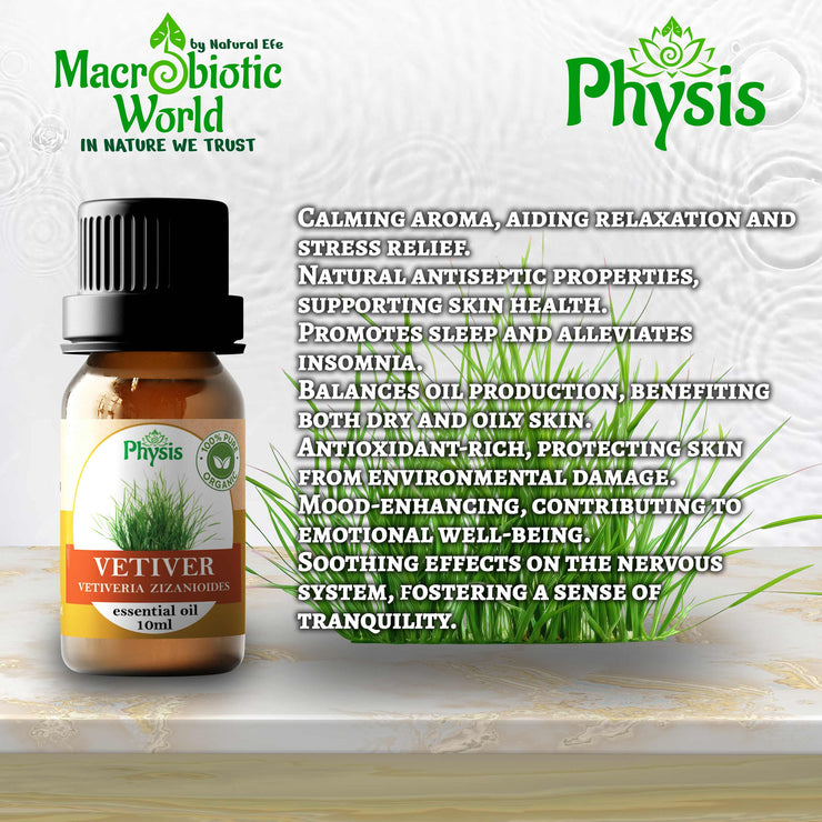 Organic Essential Oil | Vetiver Oil