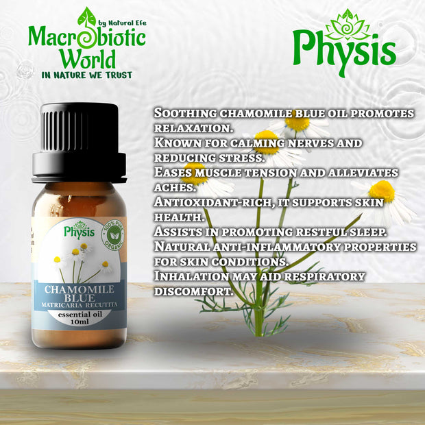 Organic Essential Oil | Chamomile Blue Oil 10ml