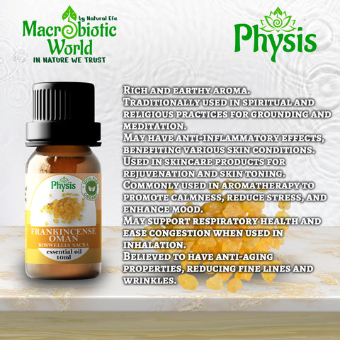 Organic Essential Oil | Frankincense Oman Oil 10ml