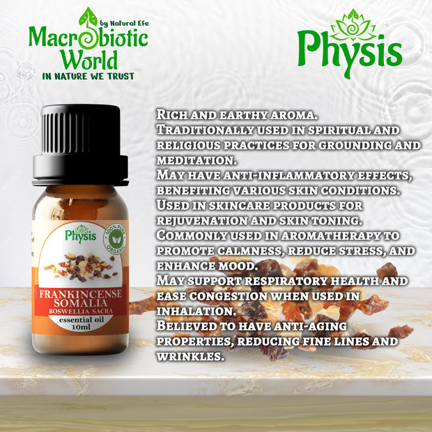 Organic | Frankincense Somalia Oil
