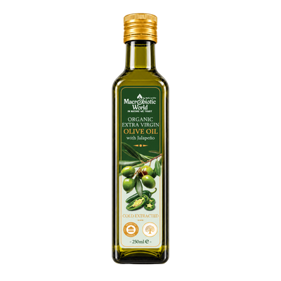 Organic/Bio Extra Virgin Olive Oil with Jalapeno