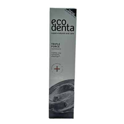 Eco Denta l Toothpaste | Super + Natural Oral Care (Fluoride Free) - Triple Force 100ml