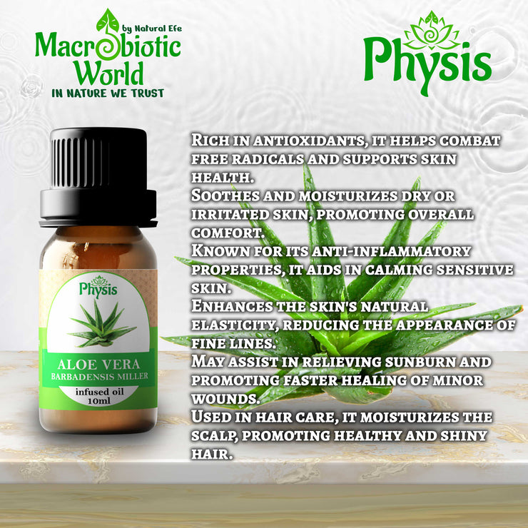Organic Infused oil | Aloe Vera Oil 10ml