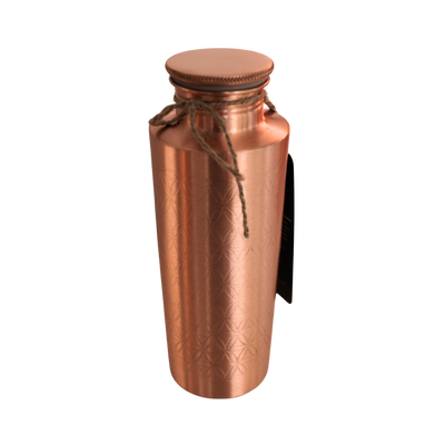 Flower of Life Copper Bottle