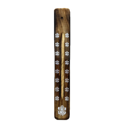 Natural Efe | Indian Wooden Incense Stick Holder - Genesha Style | ไม้ชีแซม วางธูปหอม สไตล์พระพิฆเนศ