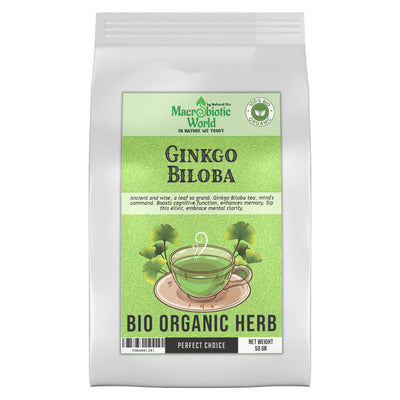 Organic/BIO Ginkgo Biloba Herb Tea 50g