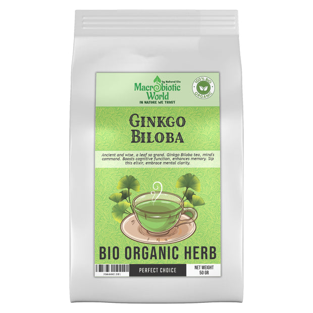 Organic/BIO Ginkgo Biloba Herb Tea 50g