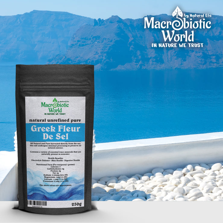 NATURAL EFE / SALT | FLEUR DE SEUL FROM GREECE | ดอกเกลือกรีซ 250g
