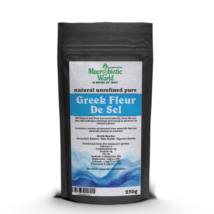 NATURAL EFE / SALT | FLEUR DE SEUL FROM GREECE | ดอกเกลือกรีซ 250g