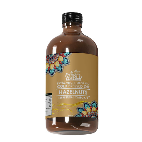 Organic/Bio | Extra Virgin Cold Pressed Hazel Nuts Oil