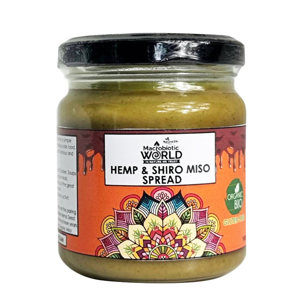Organic/Bio Hemp & Shiro Miso Spread