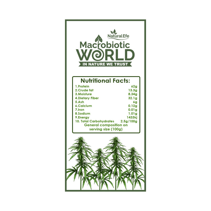 Organic/Bio Hemp Protein 58% 500g