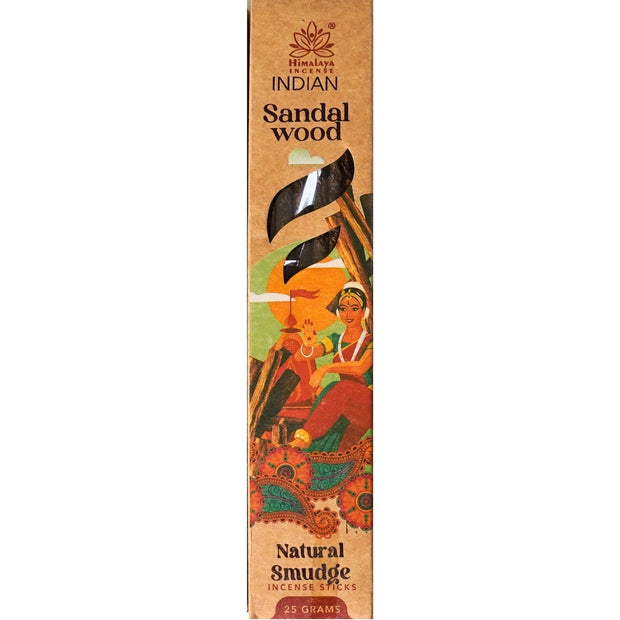 Indian Sandalwood Natural Smudge Incense Sticks