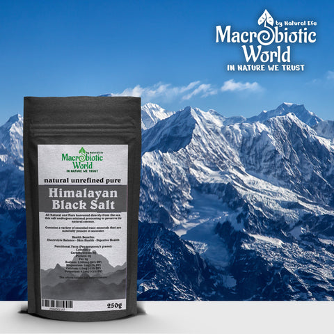 Himalayan Black Salt 250g