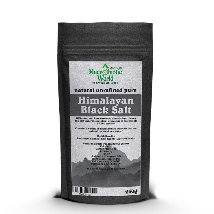 Himalayan Black Salt 250g - 0