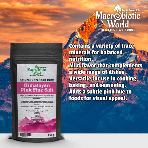 Himalayan Pink Fine Salt 250g - 2