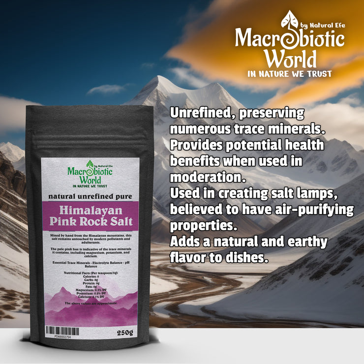 Himalayan Pink Rock Salt 250g - 2