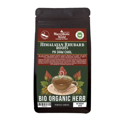 Himalayan Rhubarb Roots (Pa Dam Chal) - Organic Bio