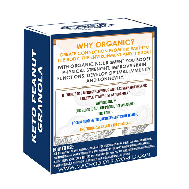 Organic/Bio | Granola Keto Peanut
