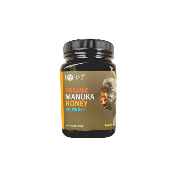 Organic LOHAS Manuka Honey Active 20+ | น้ำผึ้งมานูก้า 20+ 500g