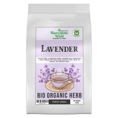 Organic-Bio Lavender Herb Tea ชาดอกลาเวนเดอร์
