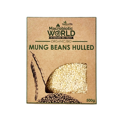 Mung Beans Hulled - Organic Bio