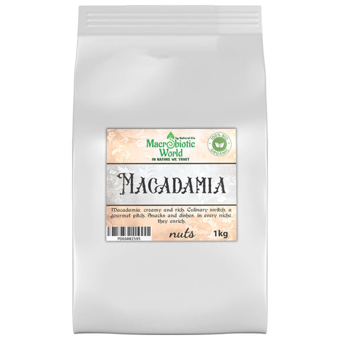 Organic-Bio Macadamia Nuts มาคาดาเมีย