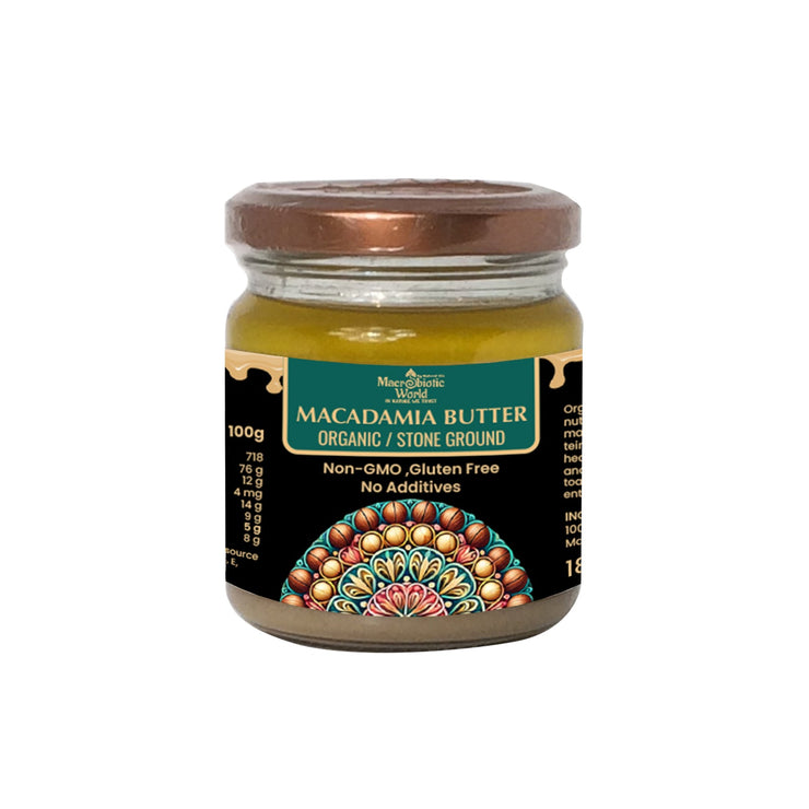 Organic/Bio Macadamia Butter