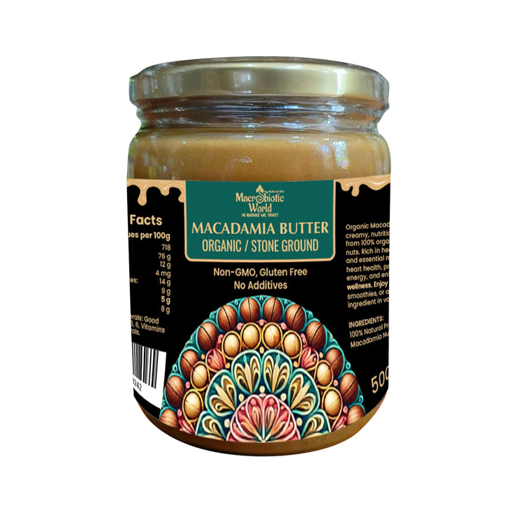 Organic/Bio Macadamia Butter