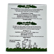 Organic-Bio Peppermint (Menta) Tea 20 Tbags x 1g l Greek Product