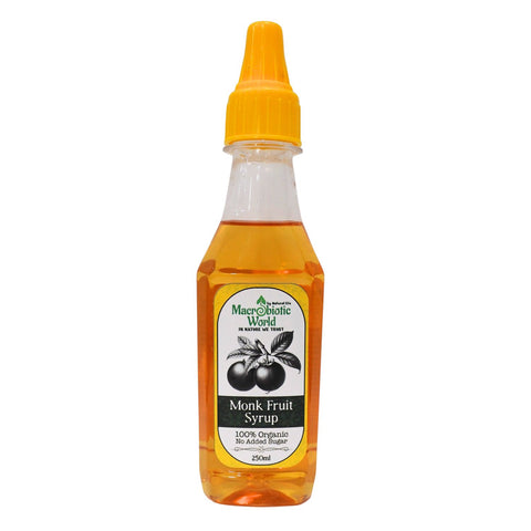 Organic/Bio Monk Fruit Syrup 250ml น้ำตาลหล่อฮังก้วย