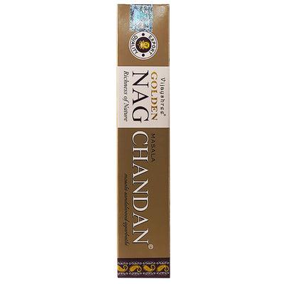 GOLDEN NAG | CHANDAN Indian incense sticks