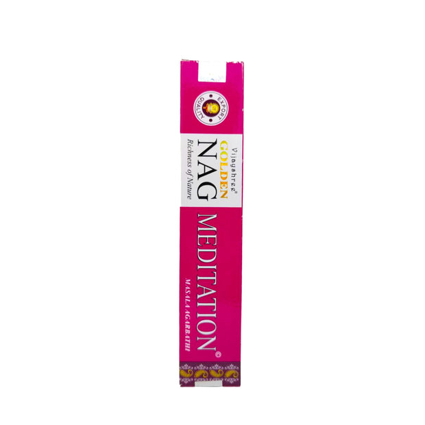 GOLDEN NAG | MEDITATION Indian incense sticks