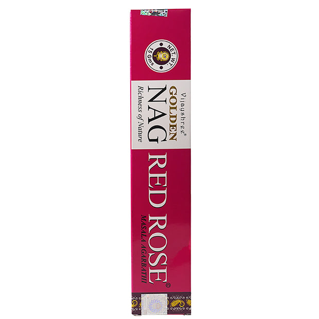 Golden NAG | Red Rose Incense Sticks