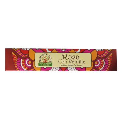 Rose With Vanilla Indian Incense Sticks