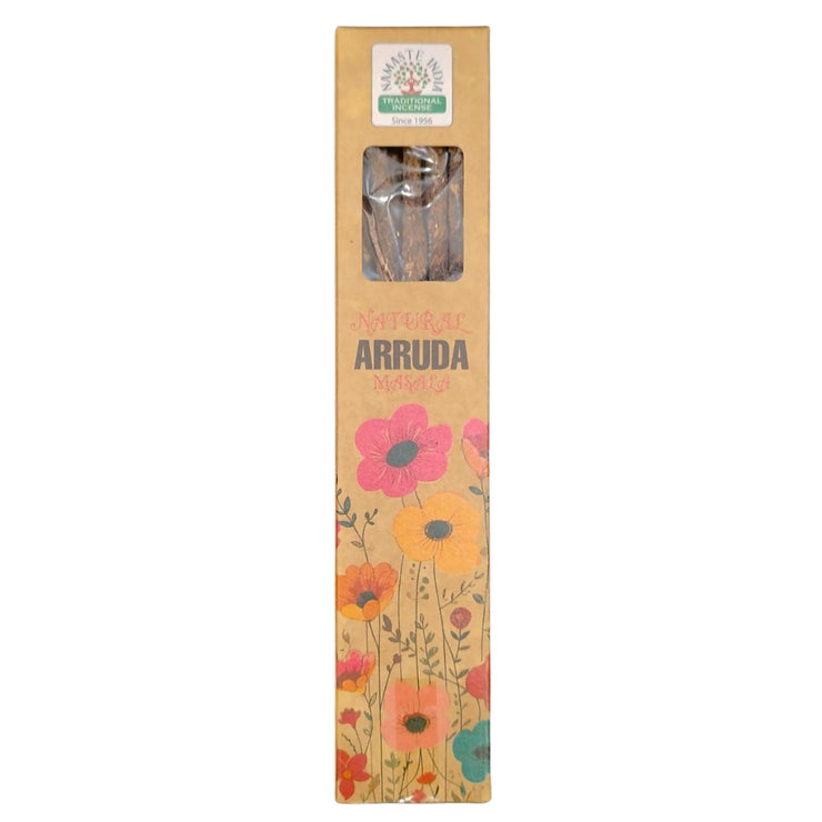 Natural Efe | Indian Incense Sticks - PREMIUM NAMASTE Arruda | 30g