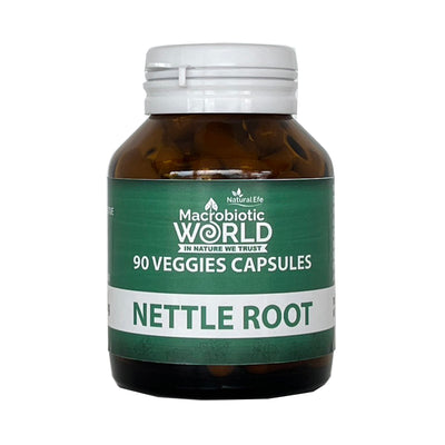 Nettle Root 90 Veggies Capsules 500mg / รากเนตเทิลแคปซูล