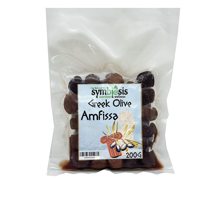 Natural Efe l Greek Olive - Amfissa  มะกอกกรีก แอมฟิซซา 200g