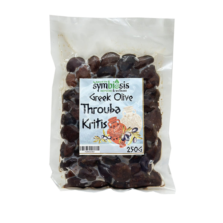 Natural Efe l Greek Olive - Throuba Kritis มะกอกกรีก โทลบา คริติส 250g