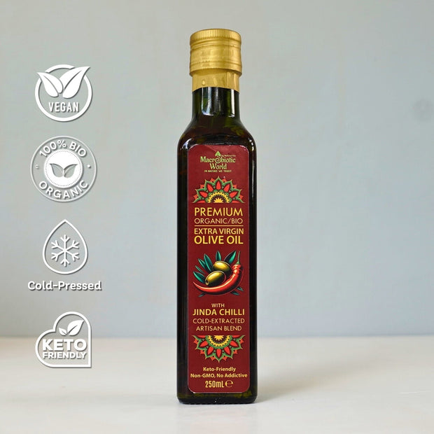 Organic/Bio | Premium Extra Virgin Olive Oil With Jinda Chilli