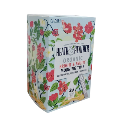 Heath & Heather Organic Bright & Fruity Herbal Tea