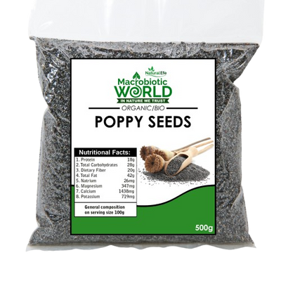 Poppy Seeds - Organic Bio