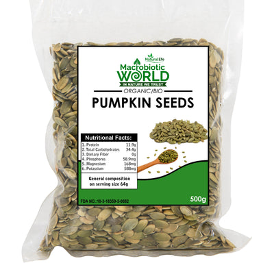 Organic/Bio Pumpkin Seeds