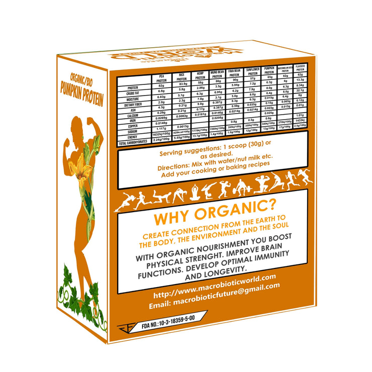 Organic/Bio Pumpkin Protein 65%