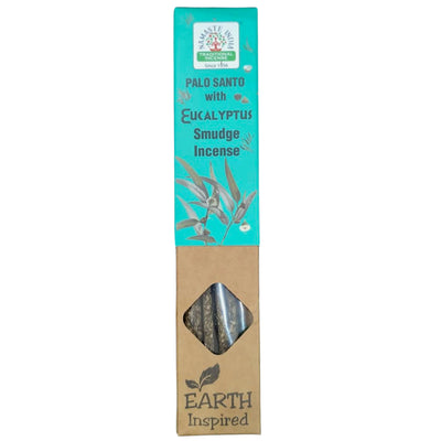 Natural Efe | Indian Incense Sticks - PREMIUM NAMASTE Palo Santo with Eucalyptus | 30g