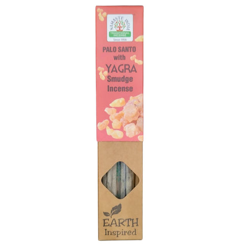 Natural Efe | Indian Incense Sticks - PREMIUM NAMASTE Palo Santo with Yagra | 30g
